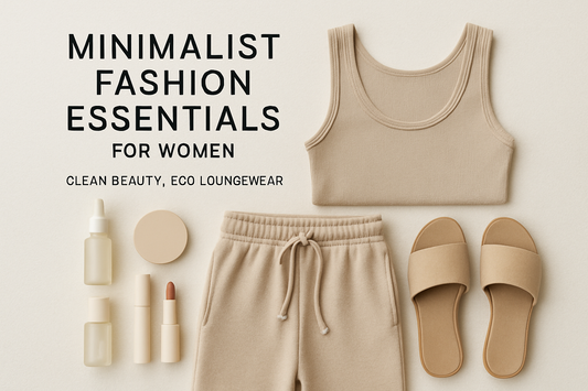 Minimalist Fashion Essentials for Women: Clean Beauty, Eco Loungewear