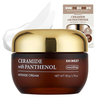 SKIN627 Daily Hydrating Face Moisturizer with Hyaluronic Acid and Squalane, 1.76 oz - Korean Skincare Formula