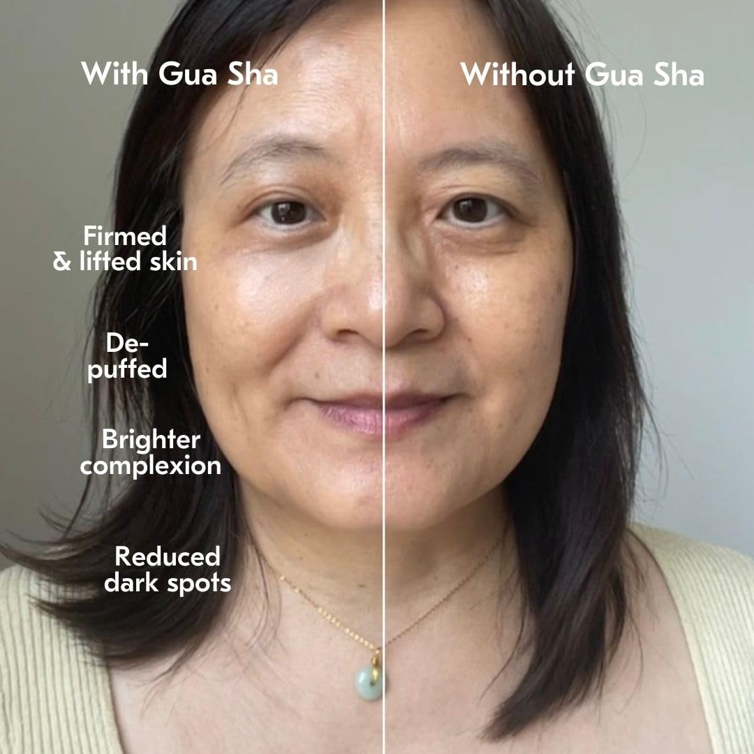 Vitality Qi LED Gua Sha Device for Enhanced Facial Rejuvenation, Firming, and Anti-Aging Treatment