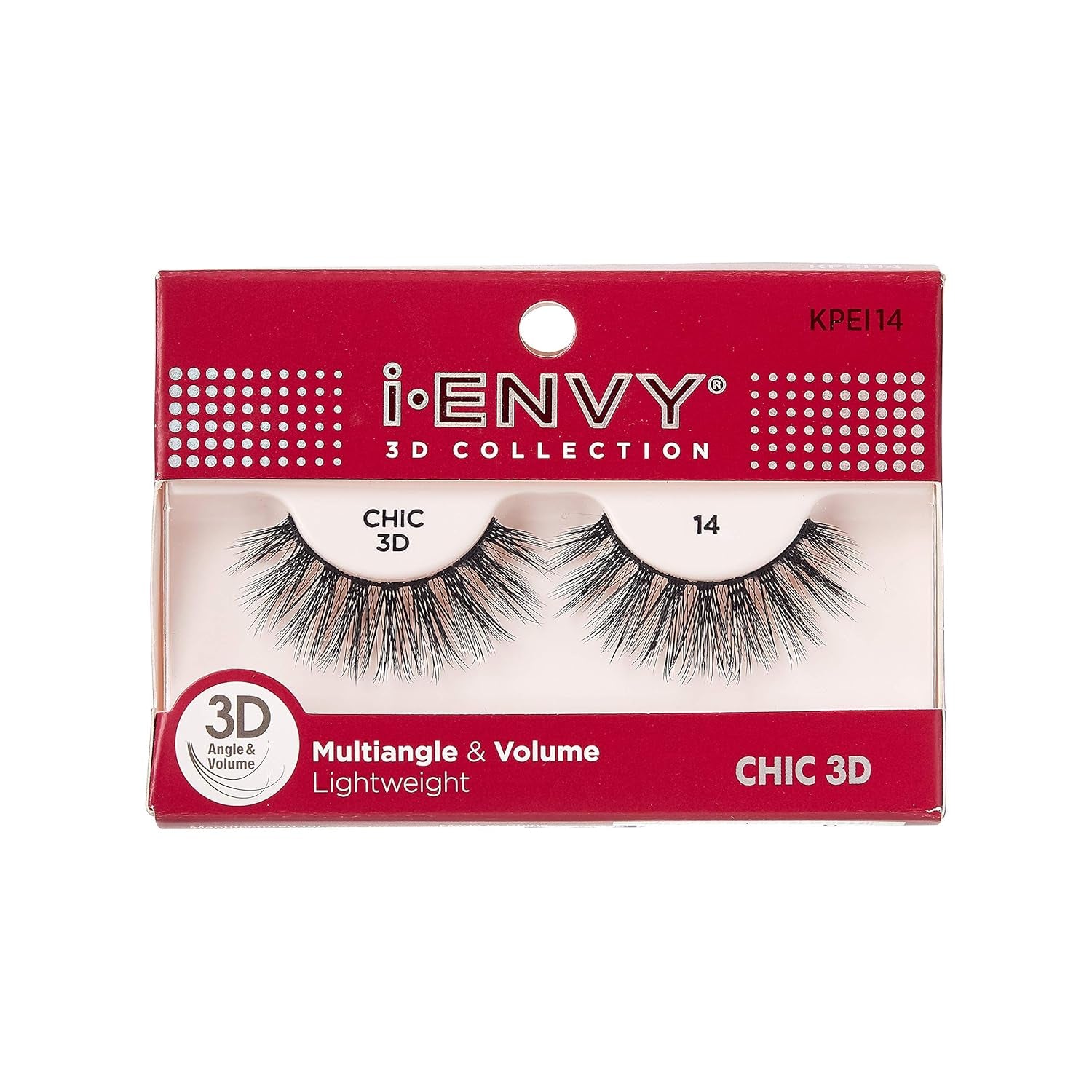 I-Envy 3D Glam Collection: Two Pairs of Multi-Angle and Volume False Eyelashes