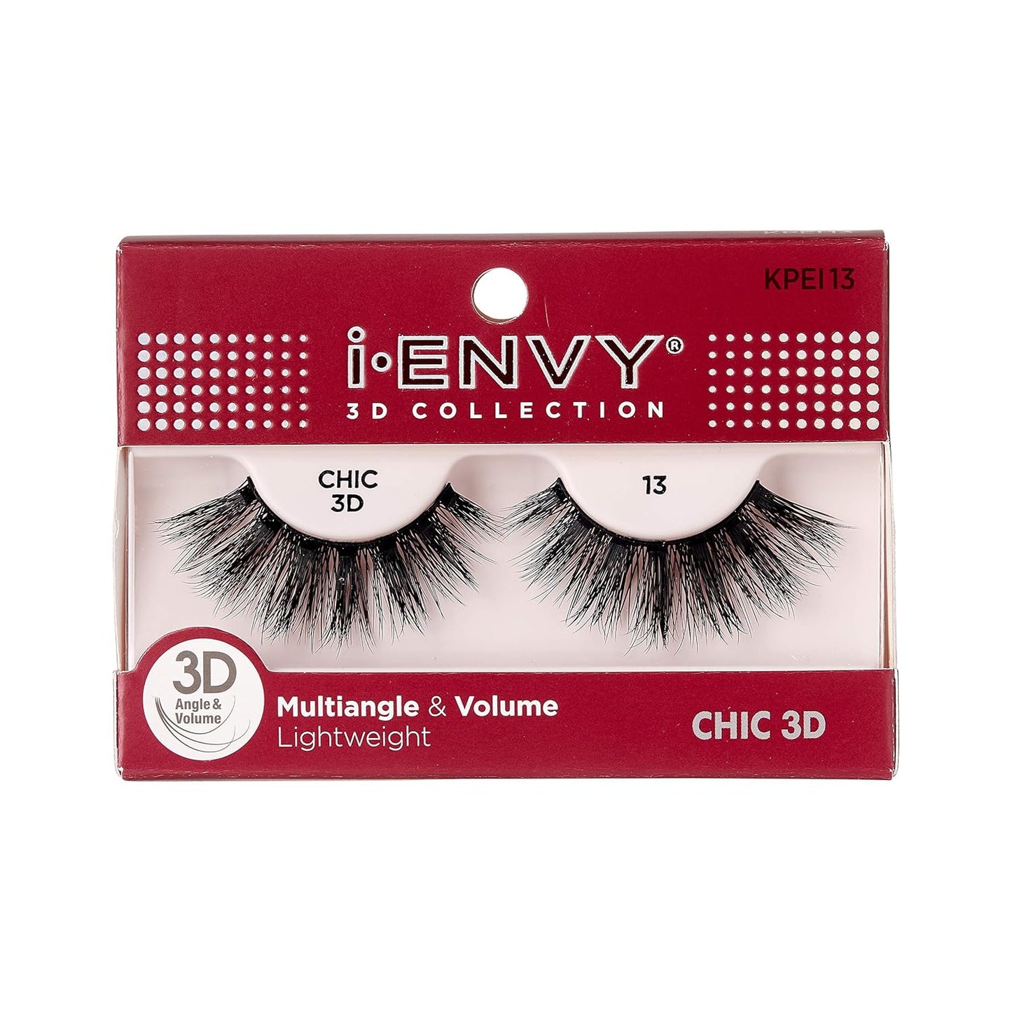 I-Envy 3D Glam Collection: Two Pairs of Multi-Angle and Volume False Eyelashes
