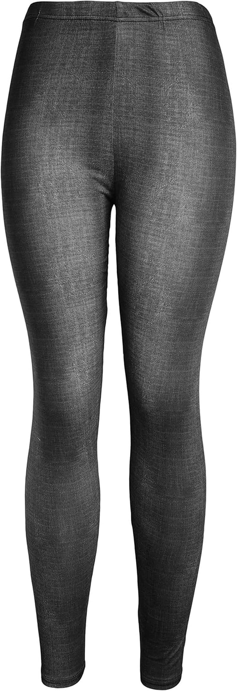 Kmystic Fun Print Leggings | Women's Cotton Blend Workout & Casual Leggings | Unique Artistic Designs | Bliss N Bare