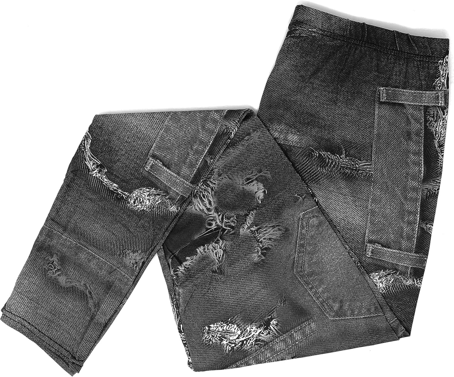 Kmystic Fun Print Leggings | Women's Cotton Blend Workout & Casual Leggings | Unique Artistic Designs | Bliss N Bare