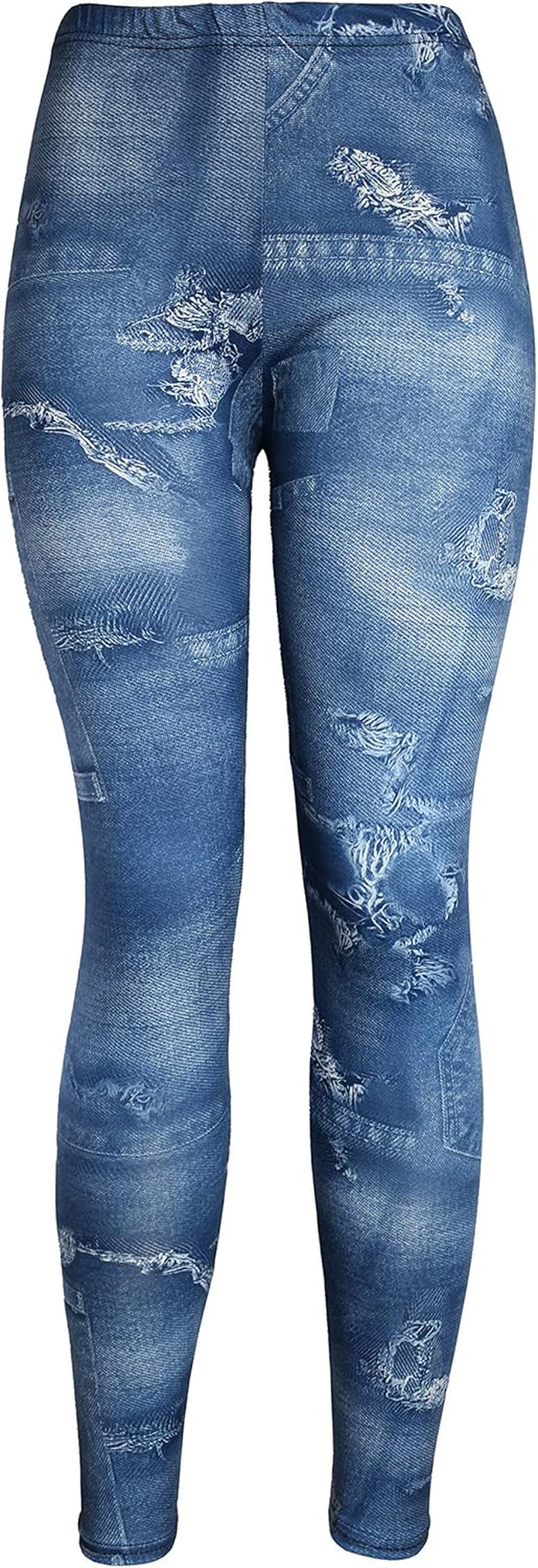 Kmystic Fun Print Leggings | Women's Cotton Blend Workout & Casual Leggings | Unique Artistic Designs | Bliss N Bare