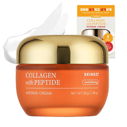 SKIN627 Daily Hydrating Face Moisturizer with Hyaluronic Acid and Squalane, 1.76 oz - Korean Skincare Formula