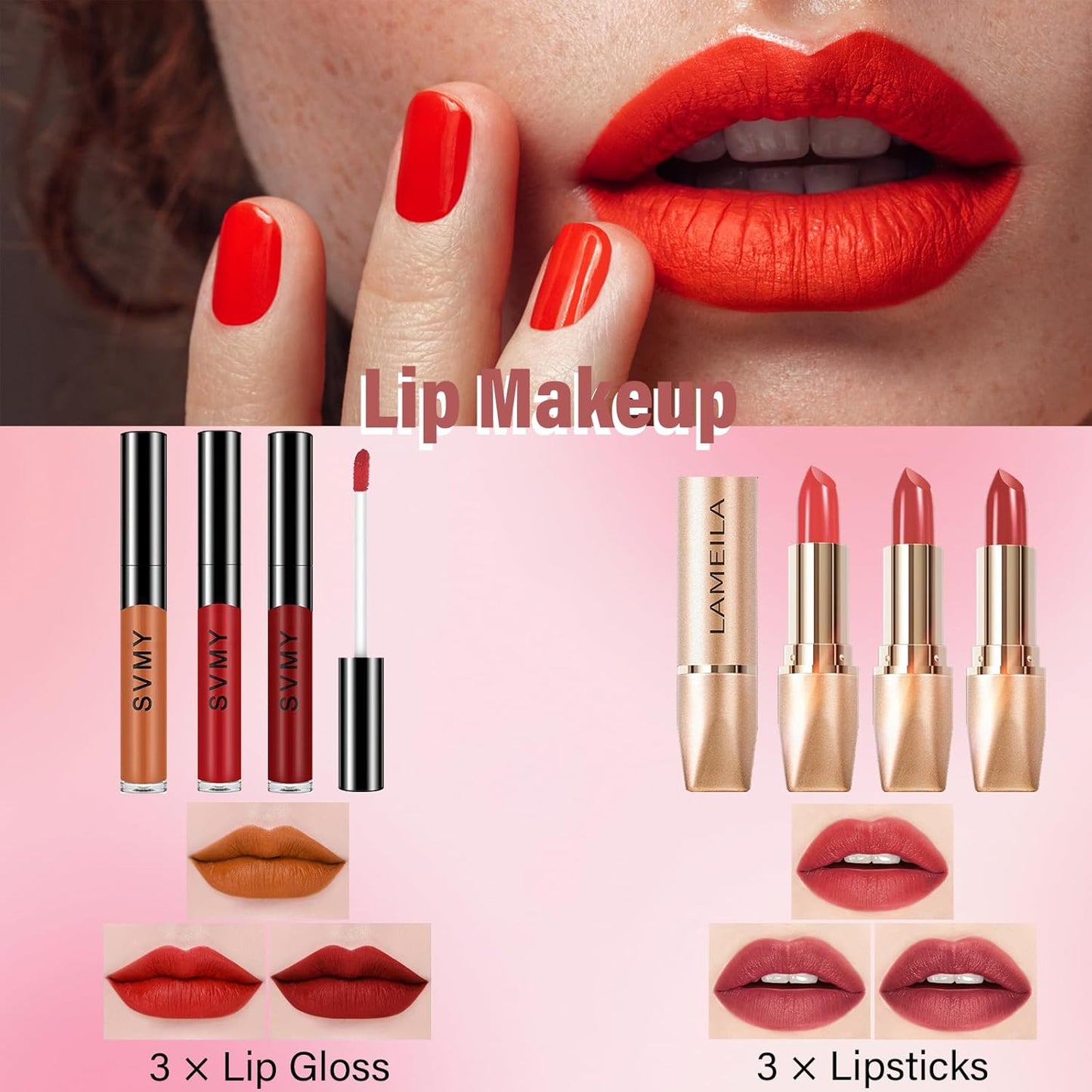 Professional Makeup Set for Women and Teen Girls - Comprehensive Kit with Eyeshadow Palette, Lip Gloss, and Face & Eye Makeup Essentials