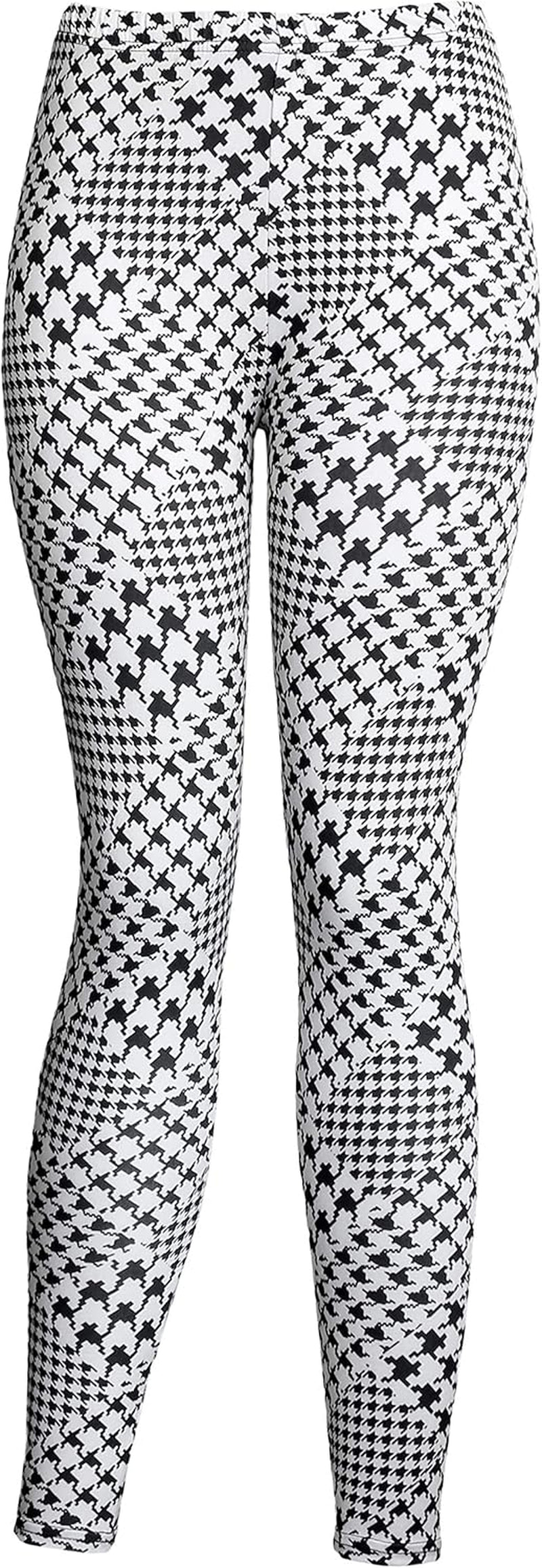 Kmystic Fun Print Leggings | Women's Cotton Blend Workout & Casual Leggings | Unique Artistic Designs | Bliss N Bare