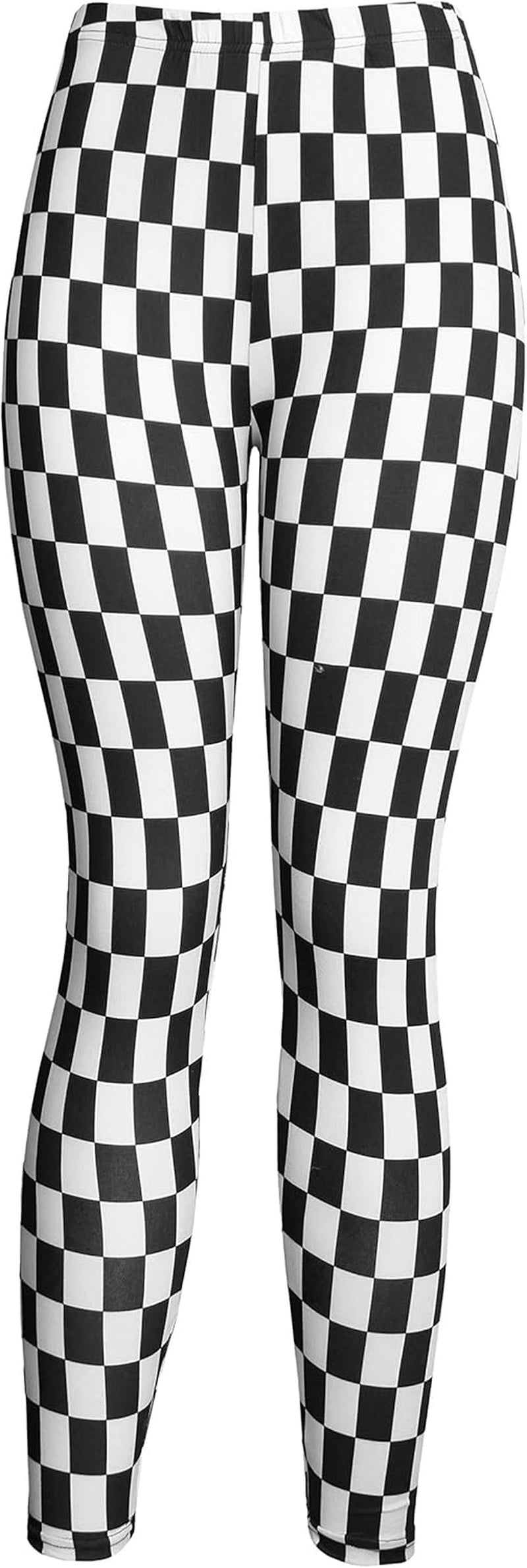 Kmystic Fun Print Leggings | Women's Cotton Blend Workout & Casual Leggings | Unique Artistic Designs | Bliss N Bare