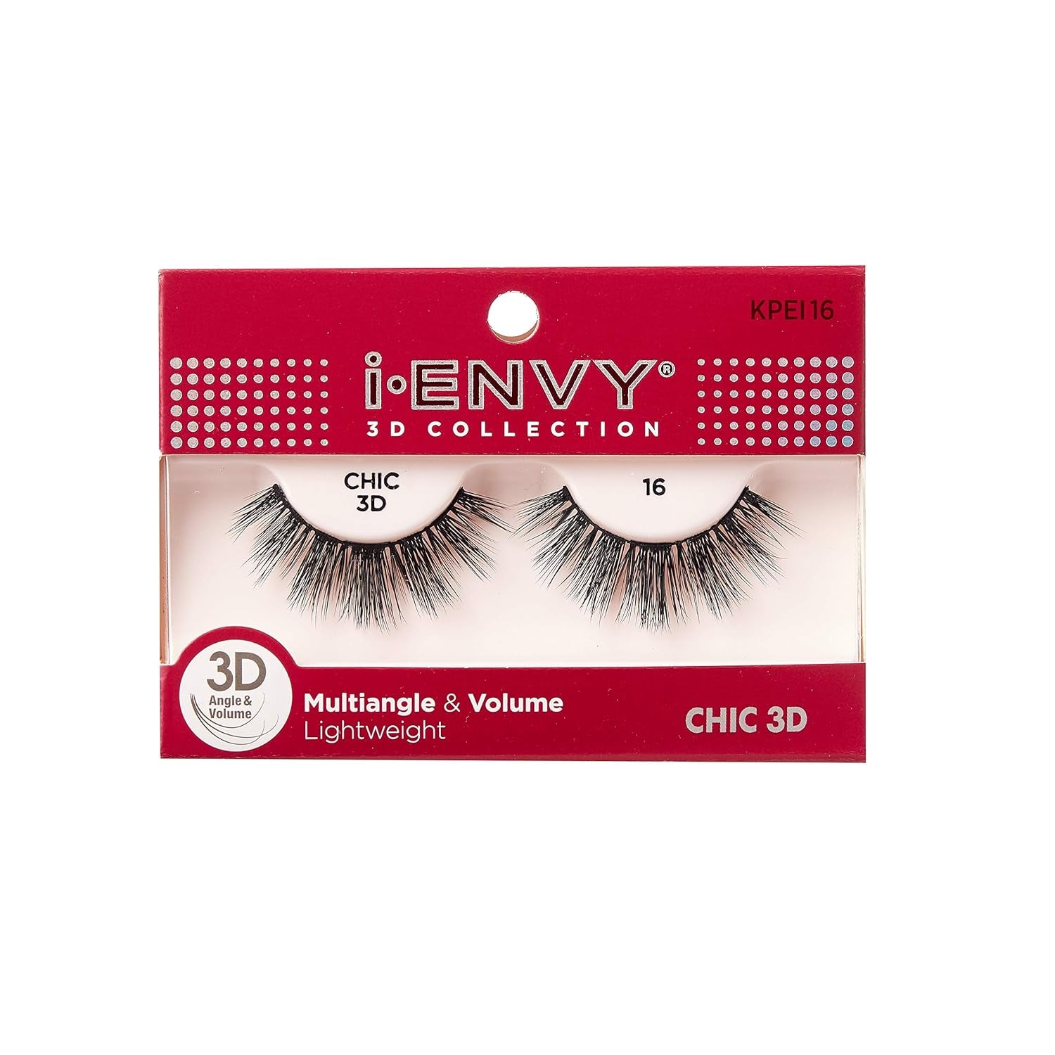 I-Envy 3D Glam Collection: Two Pairs of Multi-Angle and Volume False Eyelashes