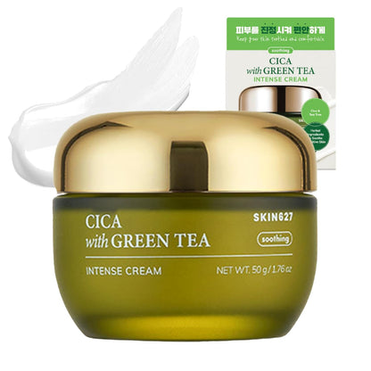 SKIN627 Daily Hydrating Face Moisturizer with Hyaluronic Acid and Squalane, 1.76 oz - Korean Skincare Formula